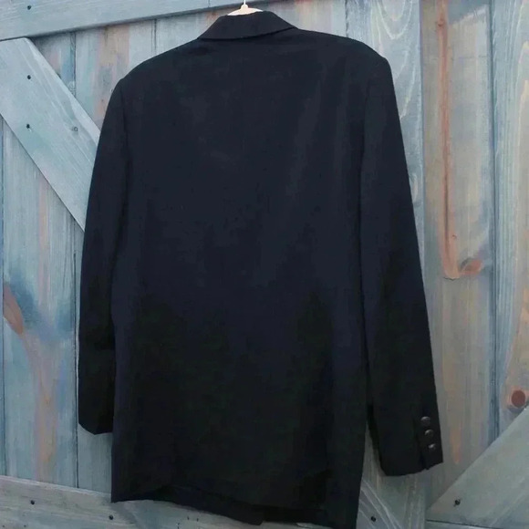 Claude Cross Blazer Navy Double Breasted Japanese Brand Size 9AR Medium - Picture 4 of 6